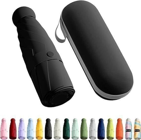 Mini Umbrella with Case for Men & Women
